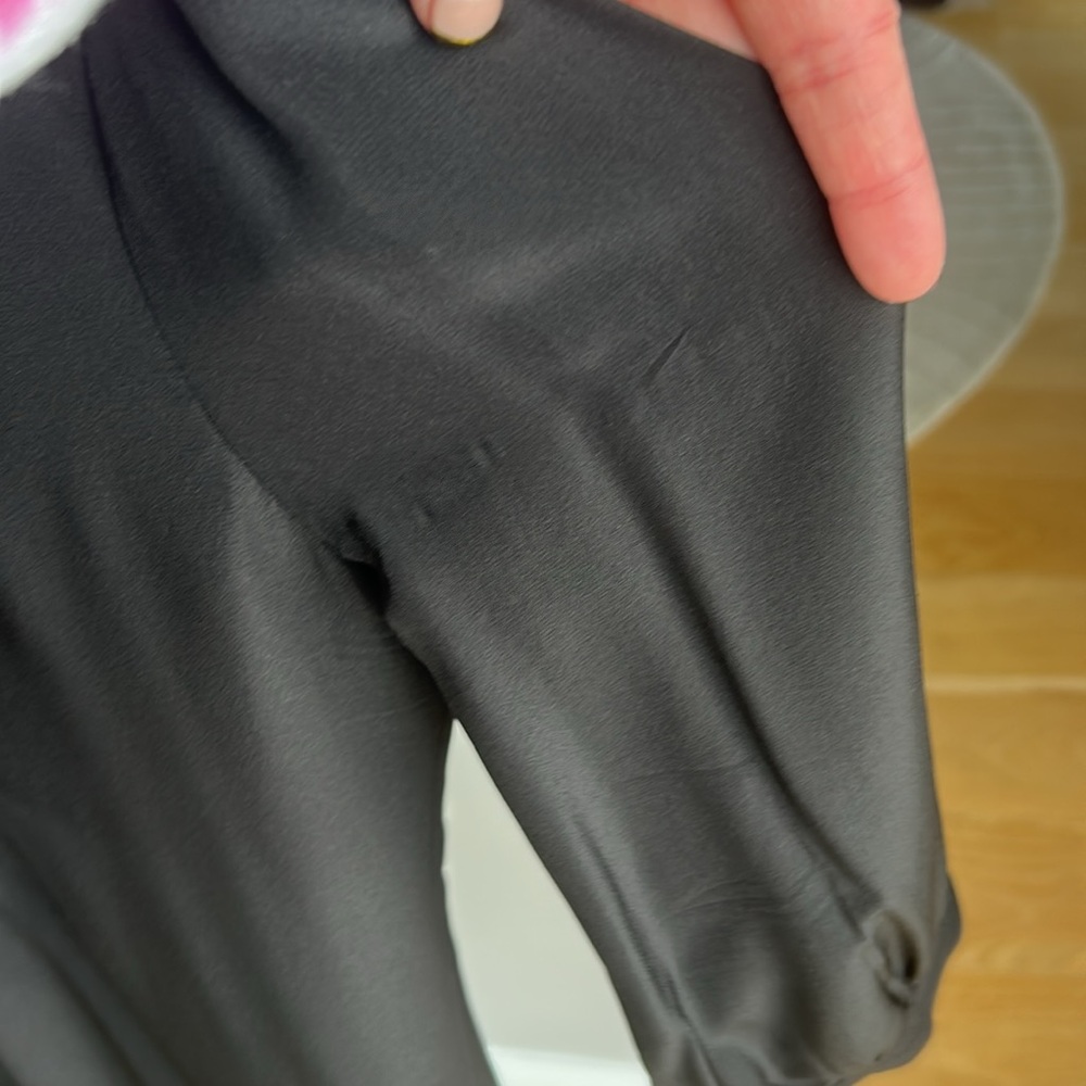JOIE Black Silk Three Quarter Length Sleeve Shirt - Picture 7 of 8